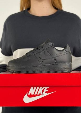 Nike air force 1 all black