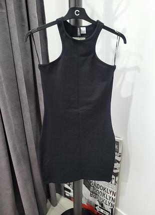 Платье черное h&amp;m 2