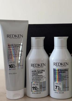 Шампунь бальзам маска redken acidic bonding concentrate 2