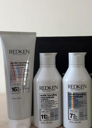 Шампунь бальзам маска redken acidic bonding concentrate 9