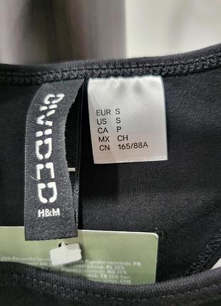 Платье черное h&amp;m 3