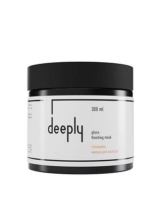 Глянцева маска для волосся deeply gloss finishing mask