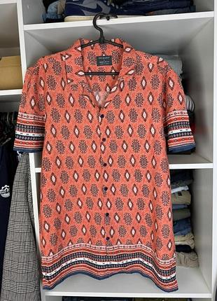 Чоловіча гавайка гавайська сорочка з коротким рукавом на літо primark