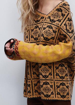 Светр zara s m
