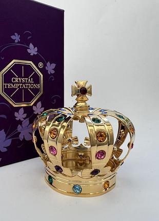 Фигурка с камнями swarovsk корона 5х5х4,5 см 1601870