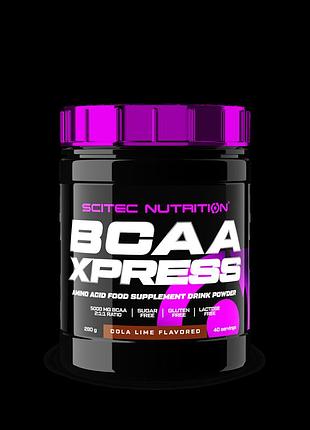 Амінокислота scitec nutrition bcaa xpress 280 г, кола-лайм