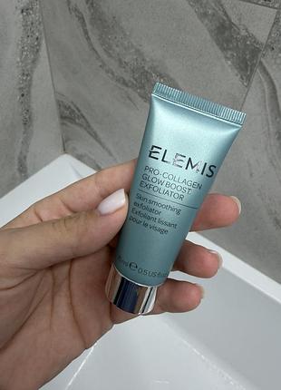Ексфоліант для розгладження та сяяння шкіри pro-collagen glow boost exfoliator від elemis