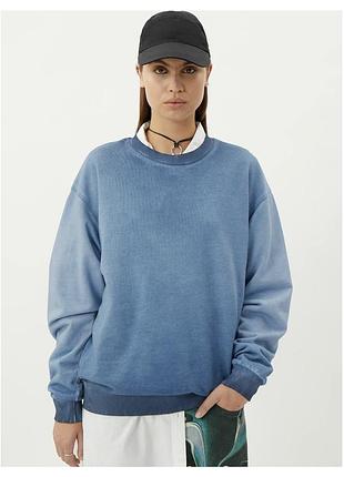 Світшот унісекс h&m синій розмір s