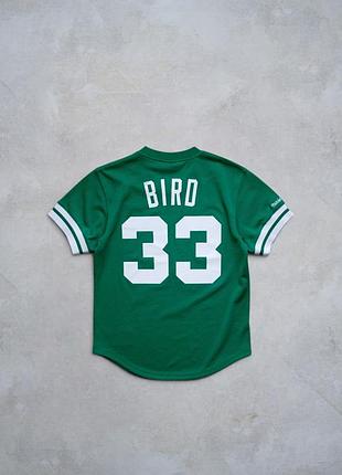 Спортивная футболка boston celtics larry bird nba