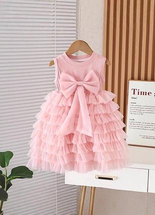 Сукня 102, р.120,130,140, бавовна, рожевий