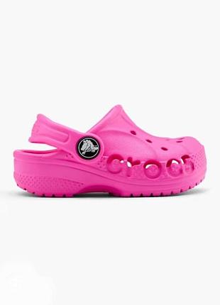 Крокси сабо шльопанці бренду crocs з джибітсом.  uk c 6   eur. 23
