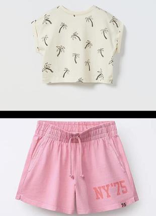 Топ і шорти zara 12-14 років