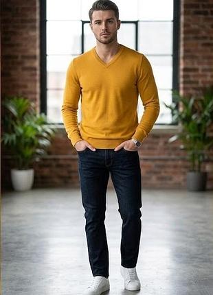 Кофта\джемпер hugo boss baram wool v-neck jumper