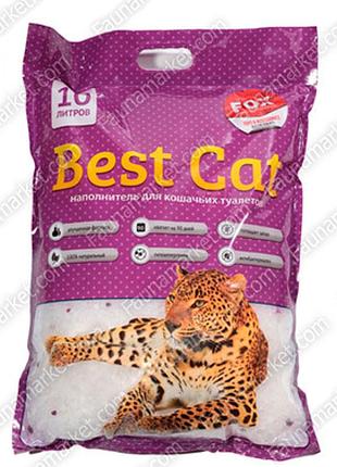 Best cat purple lawanda силикагелевый наполнитель с ароматом лаванды 10л