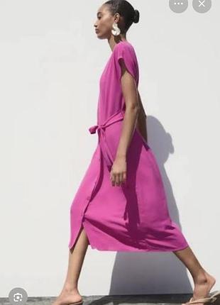 Zara сукня міді