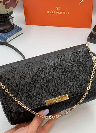 👜 стильна жіноча сумка louis vuitton чорна