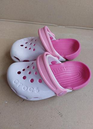 Дитячи оригинальные crocs c7 размер 24 стелька 14,5