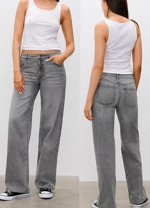 Джинси wide leg джинси з широкими штанинами