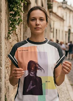 Футболка тм zara в отличном состоянии