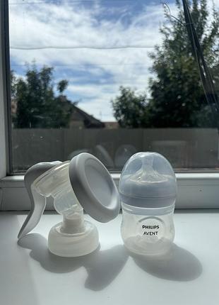 Механічний молоковідсмоктувач philips avent
