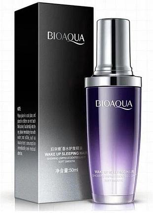 Масло для волос с пурпурным розмарином bioaqua wake up sleeping hair 02