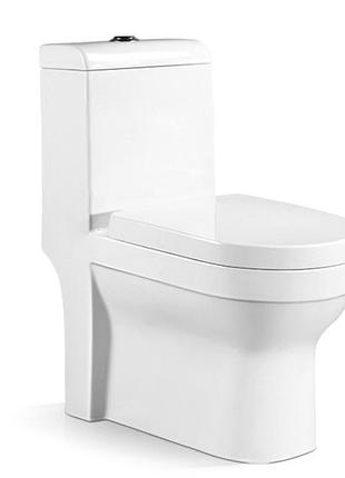 Унитаз-моноблок iton hl 69.5x36.6x80.5 белый ( а0061281 )