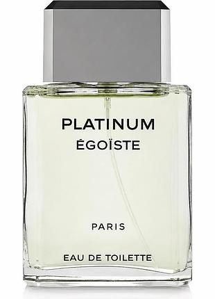 Парфюмированная вода для мужчин egoiste platinum туалетная вода 100 мл