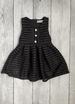 Нарядное платье pink baby на 2 года, ( рост 86-92 см)