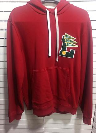 Худи бардовый lacoste