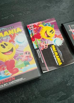 Картридж pac-mania (sega mega drive)
