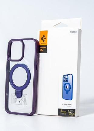 Чохол для смартфона spigen aaa magnetic ring for apple iphone 13 pro purple (spgmgring13propurple)