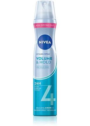 Лак для волос nivea volume care 258 мл