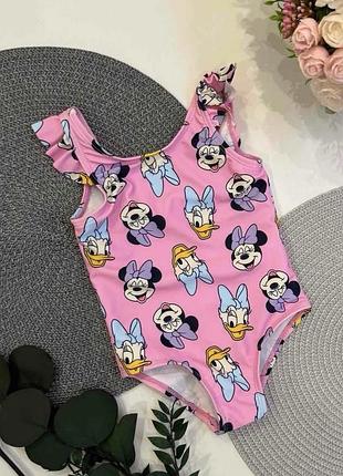 Купальник disney minnie mouse & daisy для дівчинки 74,86,92 розмір 🌸
