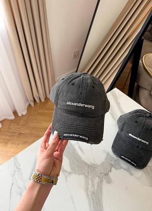Кепка графіт alexanderwang