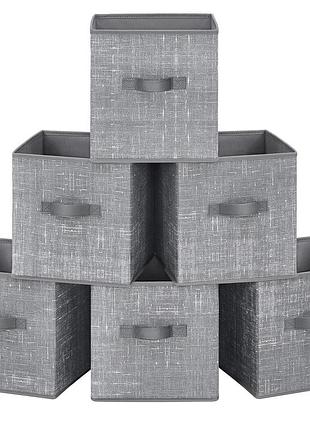 Набір складаних органайзерів для зберігання leobert cubefit, сірий