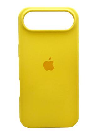 Чохол для смартфона silicone full case aa open cam for apple iphone 17 air 33,canary yellow