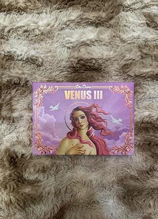Lime crime venus 3, палетка тіней