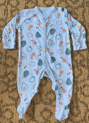 Человечек mothercare 1-3 мес