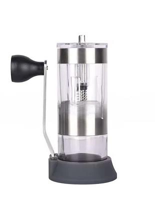 Ручная кофемолка, ручная кофемолка для зерен,стеклянная модель coffee grinder ly-958 (500