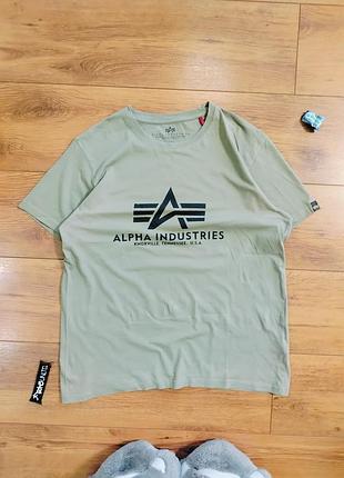 Мужская футболка alpha industries