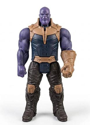 Фігурка танос marvel 30 см зі світлом і звуком, рукавичка нескінченності