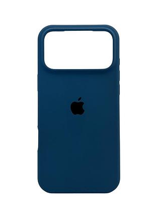 Чохол для смартфона silicone full case aa open cam for apple iphone 17 pro max 38,surf blue