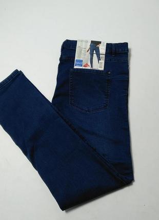 Женские зауженные синие джинсы 52eur,esmara