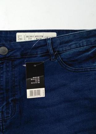 Женские зауженные синие джинсы 52eur,esmara3 фото