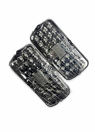 Комплект світлодіодних (led) ліхтарів уаз з білим склом 12-24v