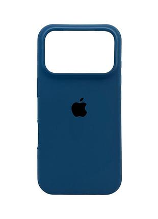Чохол для смартфона silicone full case aa open cam for apple iphone 17 pro 38,surf blue (fullopeaai17p-38)