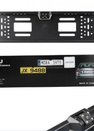 Авторамка с камерой заднего вида black (30) (50)