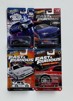 Набір hot wheels форсаж