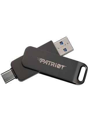 Флеш-накопичувач patriot usb 3.2 gen 1 rage r550 128gb type-a+c (pe128gr550dsad)