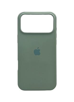 Чохол для смартфона silicone full case aa open cam for apple iphone 17 pro max 48,sky blue